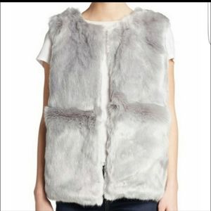 Cara Faux Fur Open Front Vest